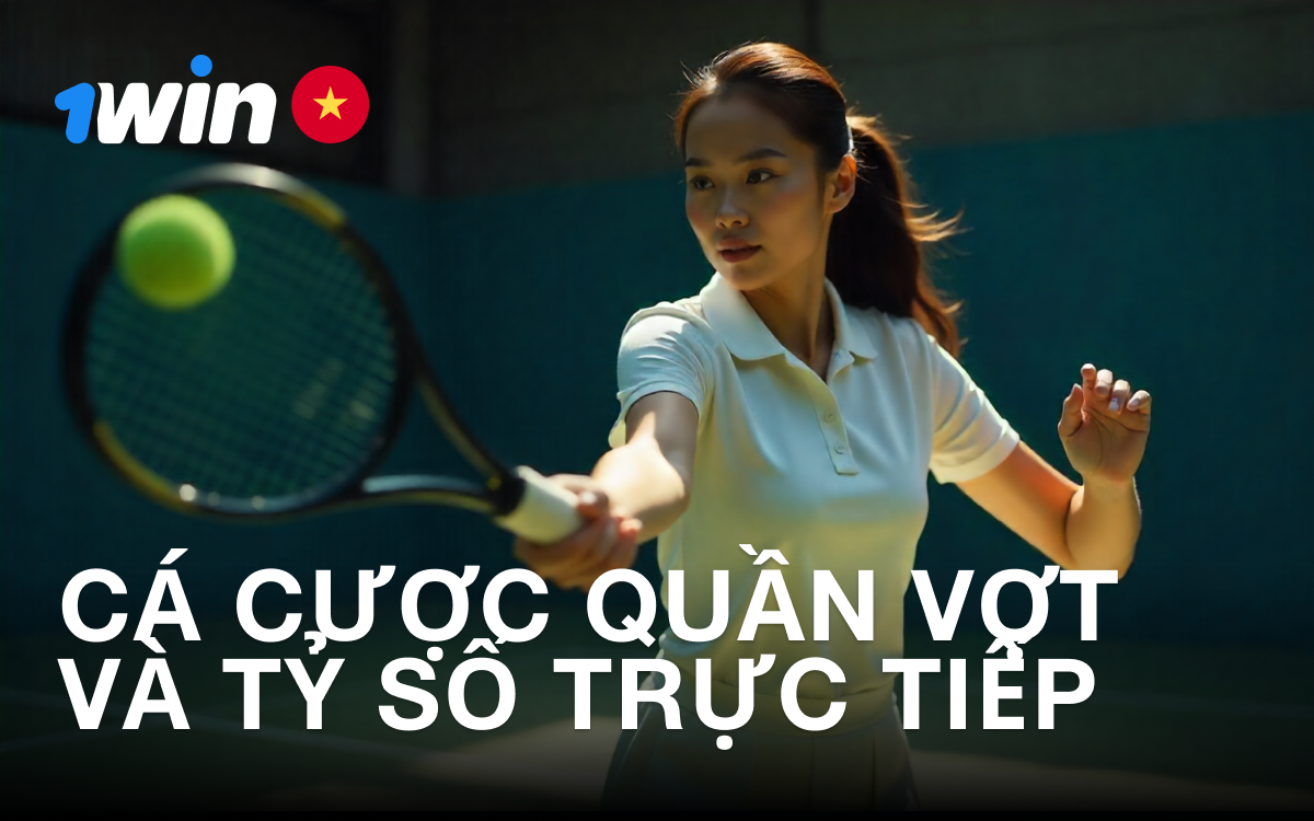 1win Tennis – Cá cược trực tiếp Đặt cược quần vợt và theo dõi tỷ số trực tiếp tại 1win.
