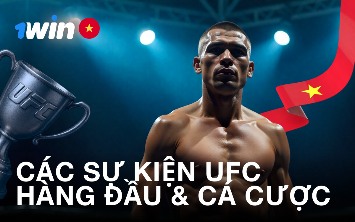 1win UFC – Sự kiện & cược Tham gia cá cược các sự kiện UFC hàng đầu tại 1win.