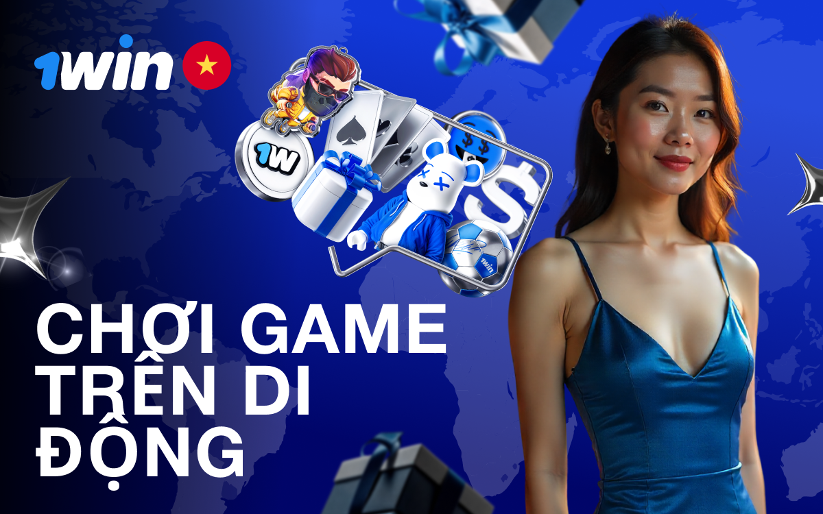 Thưởng thức trò chơi casino mọi lúc trên điện thoại với 1win.