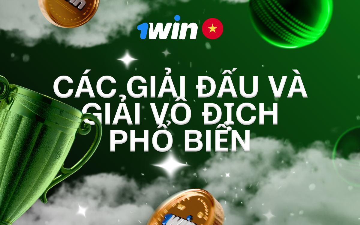 Giải đấu & vô địch phổ biến Khám phá các giải đấu và championship cricket nổi bật để cược tại 1win.