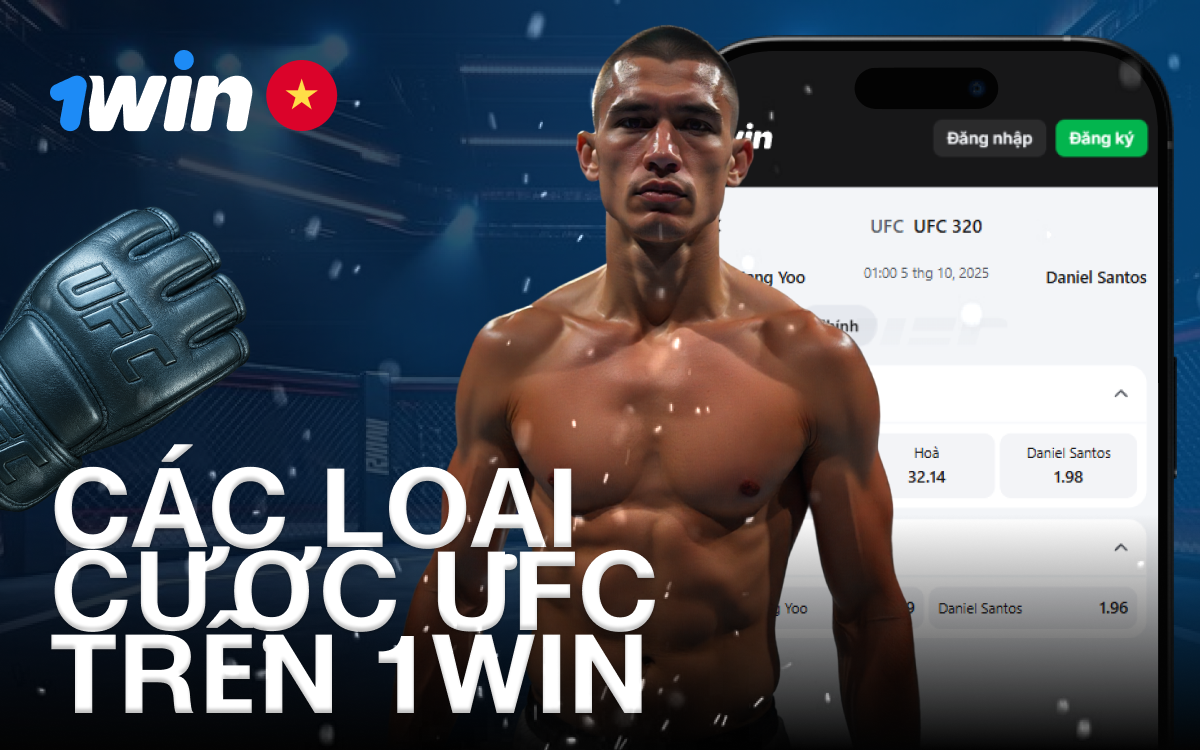 Các loại cược UFC 1win Tìm hiểu các loại cược UFC phổ biến trên 1win.