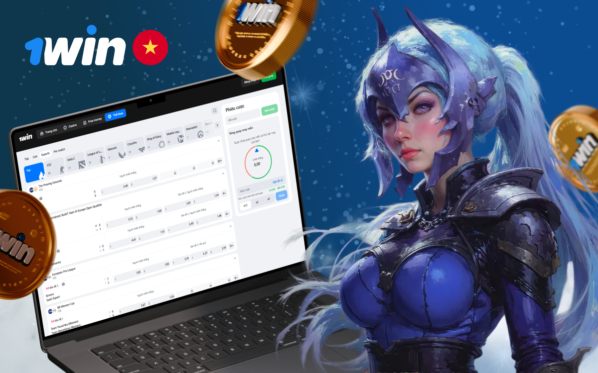 Khám phá các môn esports phổ biến để đặt cược tại 1win.
