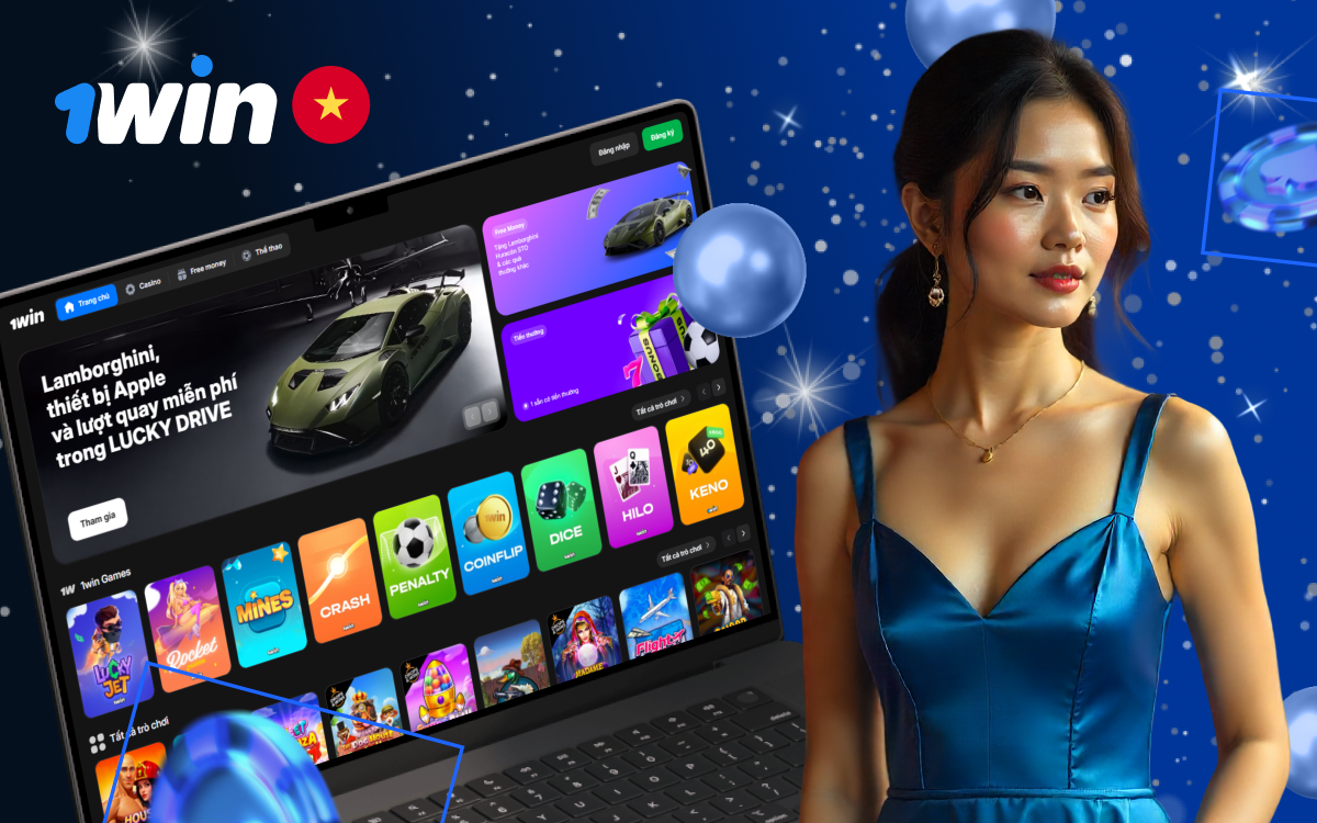 Nhận tiền thưởng và khuyến mãi khi đăng ký tài khoản 1win mới.